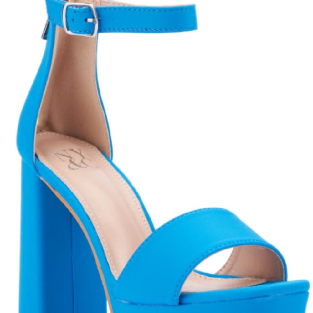Single-Band Platform Heel